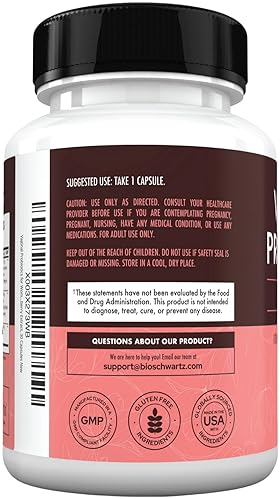 BIOSCHWARTZ WOMENS VAGINAL PROBIOTICS WITH PREBIOTICS LACTOBACILLUS CRISPATUS - 30 CAPSULES