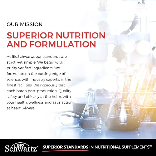 BIOSCHWARTZ PROBIOTIC 65 BILLION CFU WITH PREBIOTIC - DIGESTIVE HEALTH CAPSULES FOR MEN WOMEN, NON-GMO