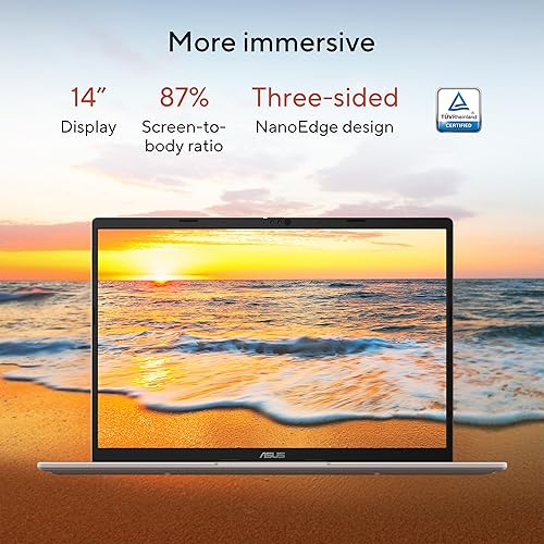 ASUS VIVOBOOK 14 LAPTOP RYZEN 7 3500U, 16GB RAM, 512GB SSD, RADEON GRAPHICS, PLATINUM GOLD