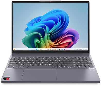 LENOVO IDEAPAD SLIM 3X 15.3 WUXGA LAPTOP, 16GB RAM, 512GB SSD, SNAPDRAGON, LUNA GREY