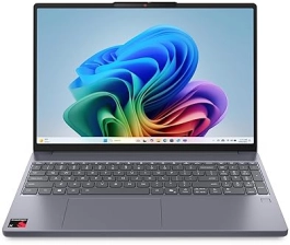 LENOVO IDEAPAD SLIM 3X 15.3 WUXGA LAPTOP, 16GB RAM, 512GB SSD, SNAPDRAGON, LUNA GREY