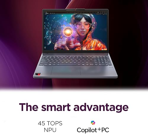 LENOVO IDEAPAD SLIM 3X 15.3 WUXGA LAPTOP, 16GB RAM, 512GB SSD, SNAPDRAGON, LUNA GREY