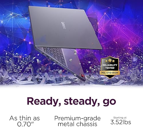 LENOVO IDEAPAD SLIM 3X 15.3 WUXGA LAPTOP, 16GB RAM, 512GB SSD, SNAPDRAGON, LUNA GREY