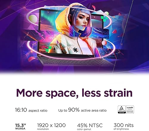 LENOVO IDEAPAD SLIM 3X 15.3 WUXGA LAPTOP, 16GB RAM, 512GB SSD, SNAPDRAGON, LUNA GREY