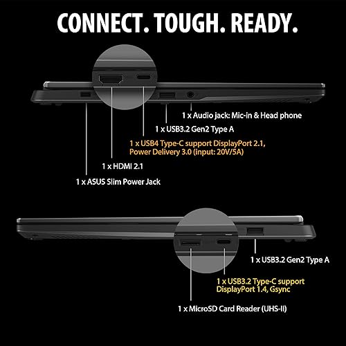 ASUS TUF GAMING A14 14 WQXGA 165HZ LAPTOP, RYZEN 7 7845HS, RTX 4050, 16GB RAM, 512GB SSD
