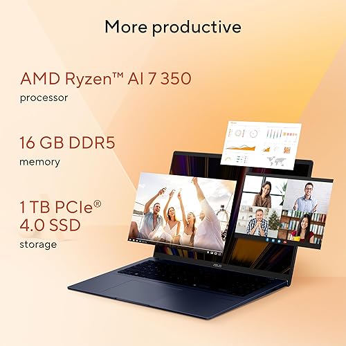 ASUS VIVOBOOK 16 LAPTOP RYZEN 7 350, 16GB RAM, 1TB SSD, RADEON GRAPHICS, WUXGA DISPLAY