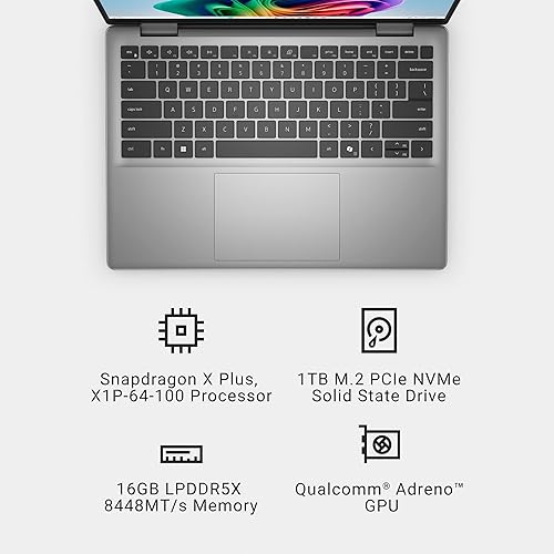 DELL INSPIRON 14 5441 LAPTOP 14 FHD SNAPDRAGON X PLUS 16GB RAM 1TB SSD WIN 11 HOME GRAY