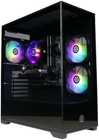 CYBERPOWERPC GAMER MASTER GAMING PC AMD RYZEN 5 5500, RADEON RX 6400, 16GB RAM, 500GB SSD