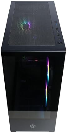 CYBERPOWERPC GAMER MASTER GAMING PC AMD RYZEN 5 5500, RADEON RX 6400, 16GB RAM, 500GB SSD
