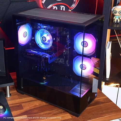 CYBERPOWERPC GAMER MASTER GAMING PC AMD RYZEN 5 5500, RADEON RX 6400, 16GB RAM, 500GB SSD