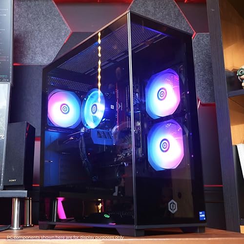 CYBERPOWERPC GAMER MASTER GAMING PC AMD RYZEN 5 5500, RADEON RX 6400, 16GB RAM, 500GB SSD
