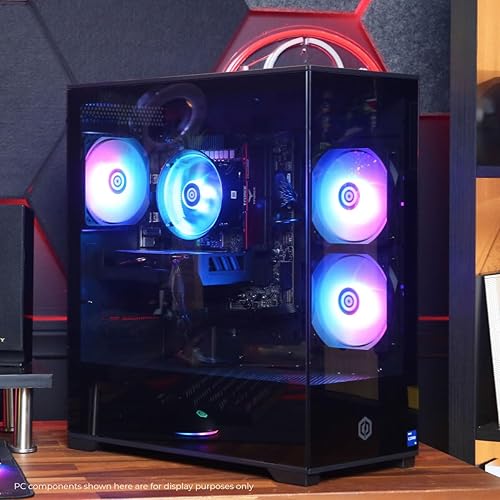 CYBERPOWERPC GAMER MASTER GAMING PC AMD RYZEN 5 5500, RADEON RX 6400, 16GB RAM, 500GB SSD