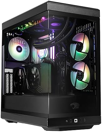 IBUYPOWER Y40 PRO GAMING PC DESKTOP RYZEN 9 7900X, RTX 5070 TI 16GB, 32GB DDR5, 2TB SSD