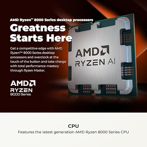 CYBERPOWERPC GAMER MASTER GAMING PC AMD RYZEN 7 8700F RTX 5060 TI 16GB DDR5 1TB SSD