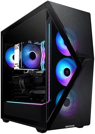 IBUYPOWER SLATE MESH GAMING PC INTEL I7-14700F, RTX 5070 12GB, 32GB DDR5, 1TB SSD, WIN 11