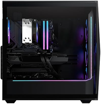IBUYPOWER SLATE MESH GAMING PC INTEL I7-14700F, RTX 5070 12GB, 32GB DDR5, 1TB SSD, WIN 11