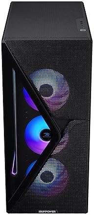 IBUYPOWER SLATE MESH GAMING PC INTEL I7-14700F, RTX 5070 12GB, 32GB DDR5, 1TB SSD, WIN 11