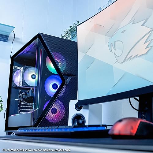 IBUYPOWER SLATE MESH GAMING PC INTEL I7-14700F, RTX 5070 12GB, 32GB DDR5, 1TB SSD, WIN 11