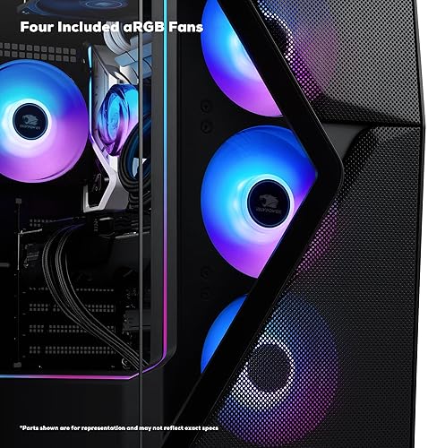 IBUYPOWER SLATE MESH GAMING PC INTEL I7-14700F, RTX 5070 12GB, 32GB DDR5, 1TB SSD, WIN 11