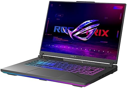 ASUS ROG STRIX G16 16 QHD 240HZ GAMING LAPTOP, INTEL I9-14900HX, RTX 4060, 16GB DDR5, 1TB SSD