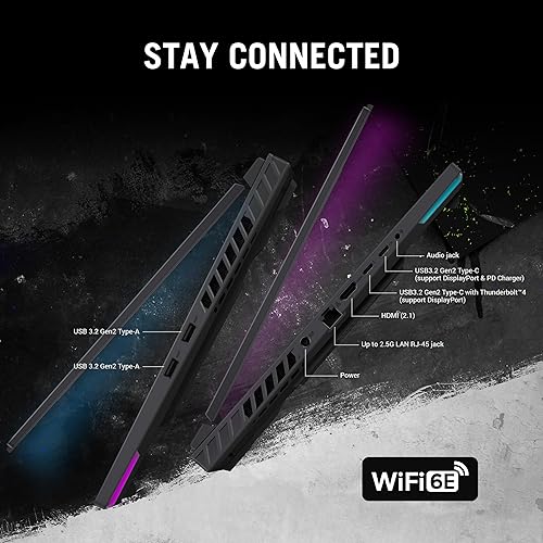 ASUS ROG STRIX G16 16 QHD 240HZ GAMING LAPTOP, INTEL I9-14900HX, RTX 4060, 16GB DDR5, 1TB SSD