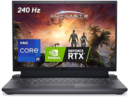 DELL G16 7630 GAMING LAPTOP 16 QHD 240HZ I9-13900HX RTX 4070 16GB RAM 1TB SSD WIN11