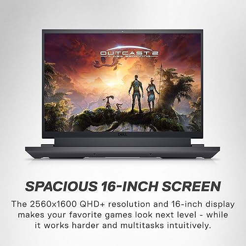 DELL G16 7630 GAMING LAPTOP 16 QHD 240HZ I9-13900HX RTX 4070 16GB RAM 1TB SSD WIN11