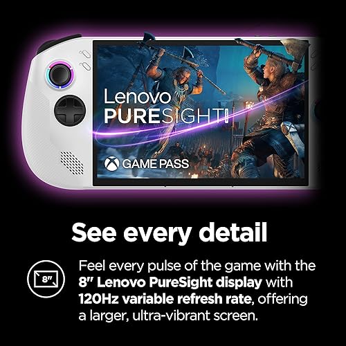 LENOVO LEGION GO S 2025 MOBILE GAMING CONSOLE 8 IPS 120HZ AMD RYZEN Z2 GO 16GB 512GB WHITE