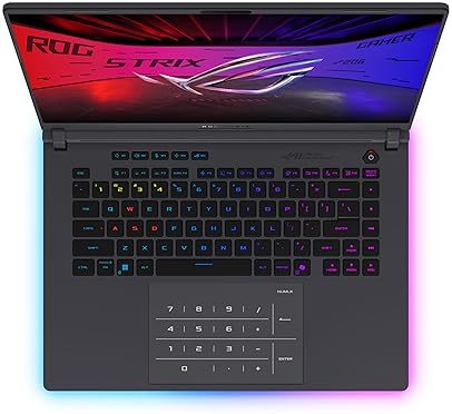 ASUS ROG STRIX G16 GAMING LAPTOP 16 2.5K 240HZ RTX 5080, INTEL CORE ULTRA 9, 32GB RAM, 1TB SSD