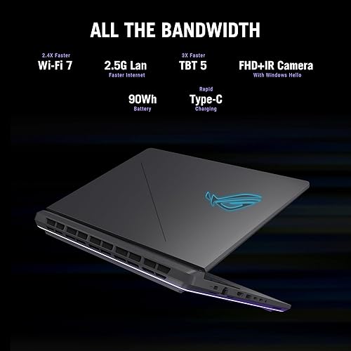 ASUS ROG STRIX G16 GAMING LAPTOP 16 2.5K 240HZ RTX 5080, INTEL CORE ULTRA 9, 32GB RAM, 1TB SSD