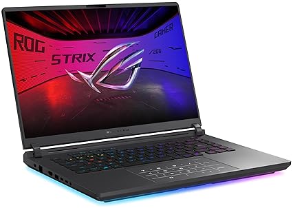 ASUS ROG STRIX G16 2025 GAMING LAPTOP 16 2.5K 240HZ RTX 5070 TI, INTEL CORE ULTRA 9, 32GB RAM