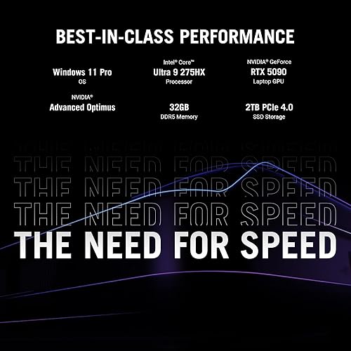 ASUS ROG STRIX SCAR 16 GAMING LAPTOP 16 2.5K 240HZ RTX 5090 INTEL CORE ULTRA 9 32GB 2TB SSD