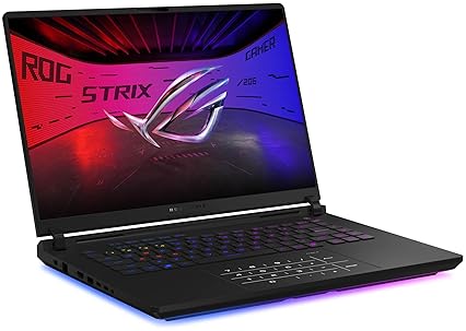 ASUS ROG STRIX SCAR 16 GAMING LAPTOP 16 2.5K 240HZ RTX 5090 INTEL CORE ULTRA 9 32GB 2TB SSD