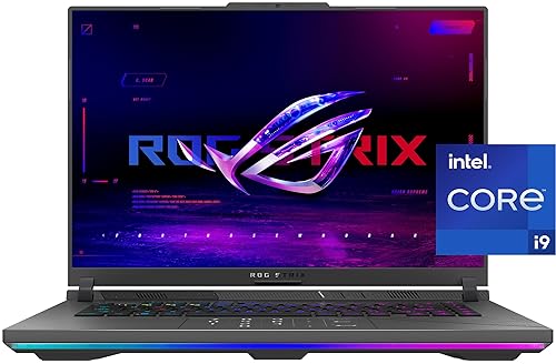 ASUS ROG STRIX G16 16 QHD 240HZ GAMING LAPTOP INTEL I9-14900HX RTX 4070 32GB 1TB SSD WIN 11 PRO