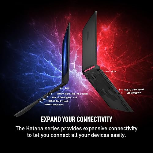 MSI KATANA A15 15.6 FHD 144HZ GAMING LAPTOP RYZEN 7 8845HS RTX 4060 32GB 1TB SSD WIN 11