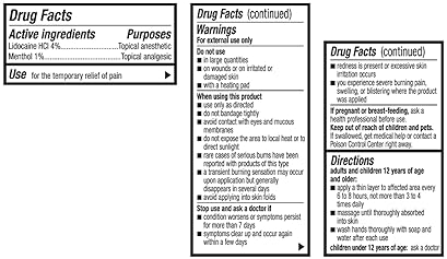 ICY HOT MAX STRENGTH PAIN RELIEF CREAM WITH LIDOCAINE MENTHOL, 2.7 OZ FOR MUSCLE PAIN