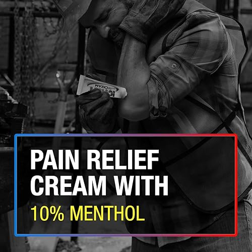 ICY HOT ORIGINAL PAIN RELIEF CREAM 1.25 OZ FAST-ACTING MUSCLE JOINT PAIN RELIEF, WHITE