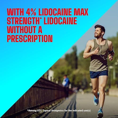 ICY HOT MAXIMUM STRENGTH LIDOCAINE PAIN RELIEF LIQUID 2.5 OZ, NO-MESS APPLICATOR, 2 PACK