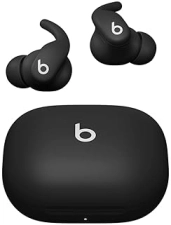 BEATS POWERBEATS FIT WIRELESS NOISE-CANCELLING WORKOUT EARBUDS, SECURE FIT, 30H BATTERY, BLACK