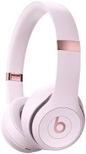 BEATS SOLO 4 WIRELESS BLUETOOTH ON-EAR HEADPHONES, APPLE ANDROID, 50H BATTERY CLOUD PINK