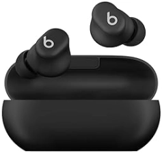 BEATS SOLO BUDS WIRELESS BLUETOOTH EARBUDS MATTE BLACK 18H BATTERY MIC APPLE ANDROID