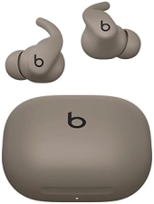 BEATS POWERBEATS FIT WIRELESS NOISE-CANCELLING WORKOUT EARBUDS, SECURE FIT, 30H BATTERY - GRAVEL GRA