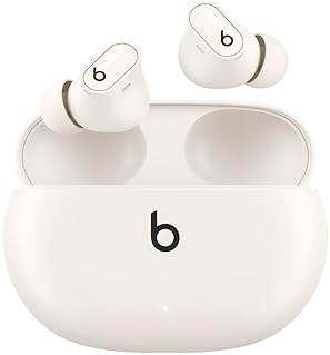 BEATS STUDIO BUDS TRUE WIRELESS NOISE CANCELLING EARBUDS WITH MIC, SWEAT RESISTANT IVORY