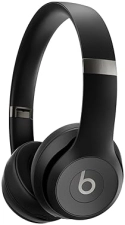 BEATS SOLO 4 WIRELESS BLUETOOTH ON-EAR HEADPHONES MATTE BLACK, APPLE ANDROID COMPATIBLE, 50H BATTERY