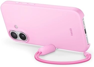 BEATS IPHONE 17 KICKSTAND CASE WITH MAGSAFE, CAMERA CONTROL, STAND LANYARD PEBBLE PINK