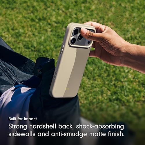 BEATS IPHONE 17 CASE LIME STONE MAGSAFE, CAMERA CONTROL, MATTE FINISH MICROFIBER LINING