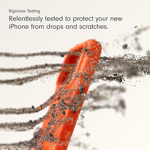BEATS SIERRA ORANGE RUGGED IPHONE 17 PRO CASE WITH MAGSAFE, CAMERA CONTROL DROP PROTECTION