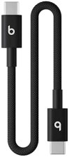 BEATS 20CM USB-C TO USB-C FAST CHARGING CABLE DURABLE TANGLE-FREE CHARGER FOR APPLE ANDROID