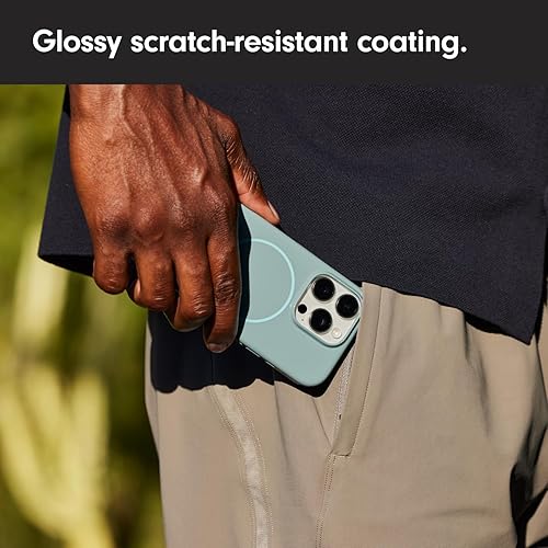 BEATS IPHONE 16 PRO CASE MAGSAFE SLIM FIT SCRATCH-RESISTANT RIPTIDE BLUE WITH CAMERA CONTROL