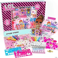 L.O.L. SURPRISE! STYLIN STUDIO DIY ACTIVITY BOOK WITH 250 ACCESSORIES PAPER DOLLS ART SET